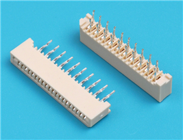 1.0mm无锁单面接直插