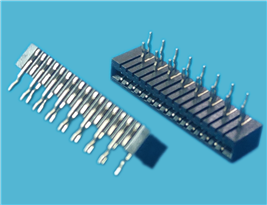 1.0mm无锁双面接弯插