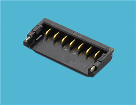 MX 1.2mm卧贴针座