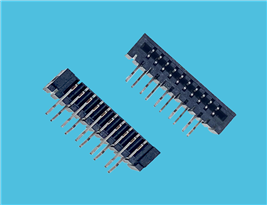 1.25mm无锁双面接弯插